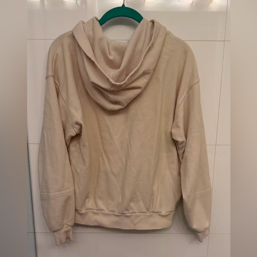 Barry's Beige Logo Hoodie in Small - Picture 3 of 3